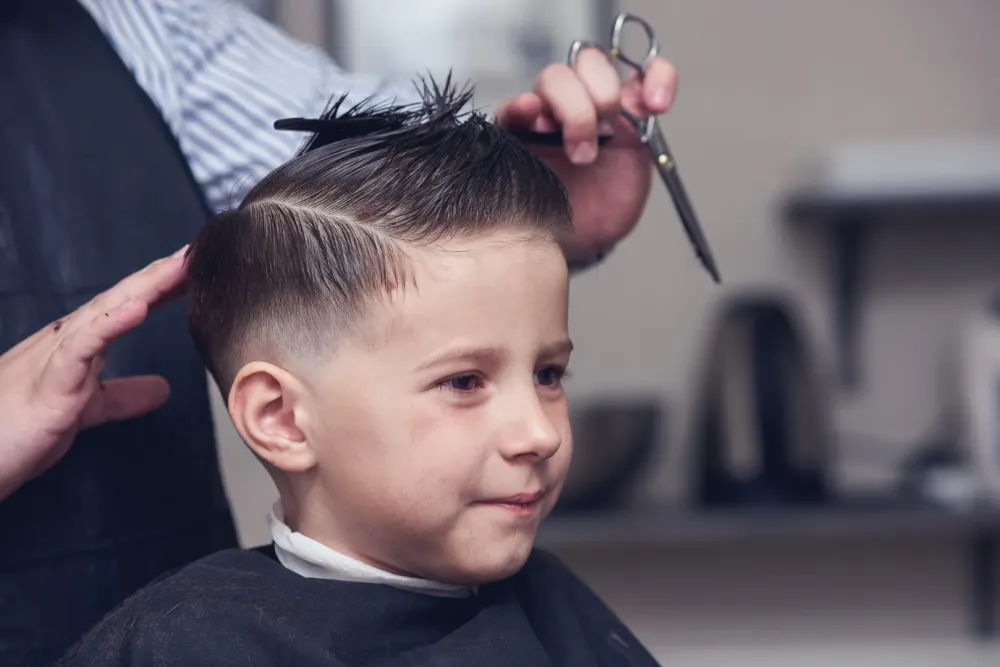 Coupe enfant à Bias