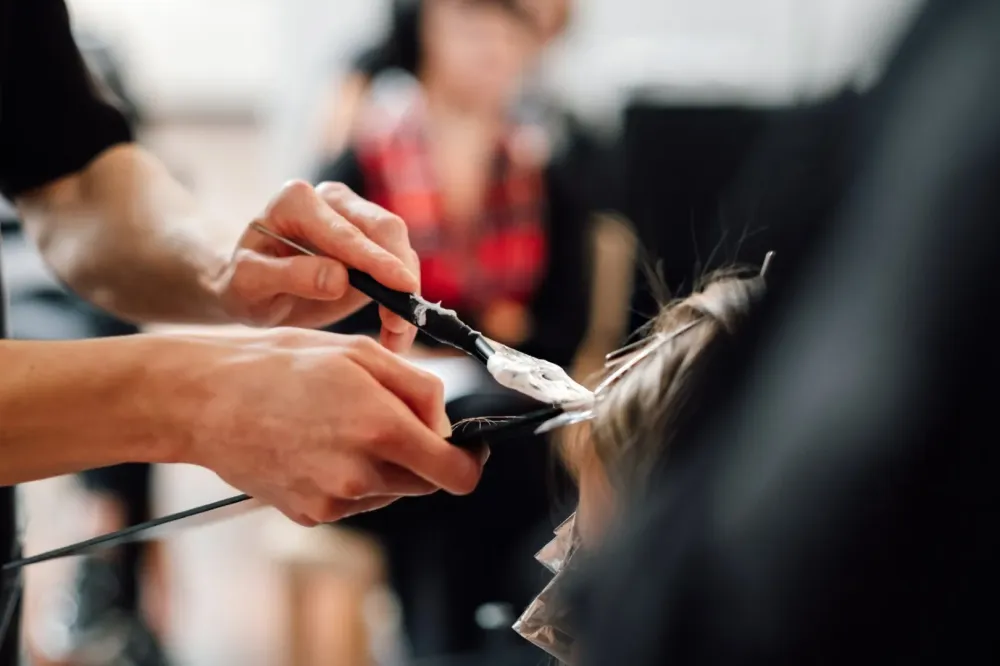Mèches cheveux à Bias